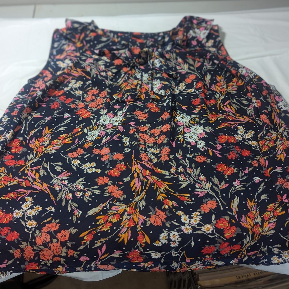 Boho Floral Print Women's Top